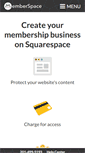 Mobile Screenshot of memberspace.com